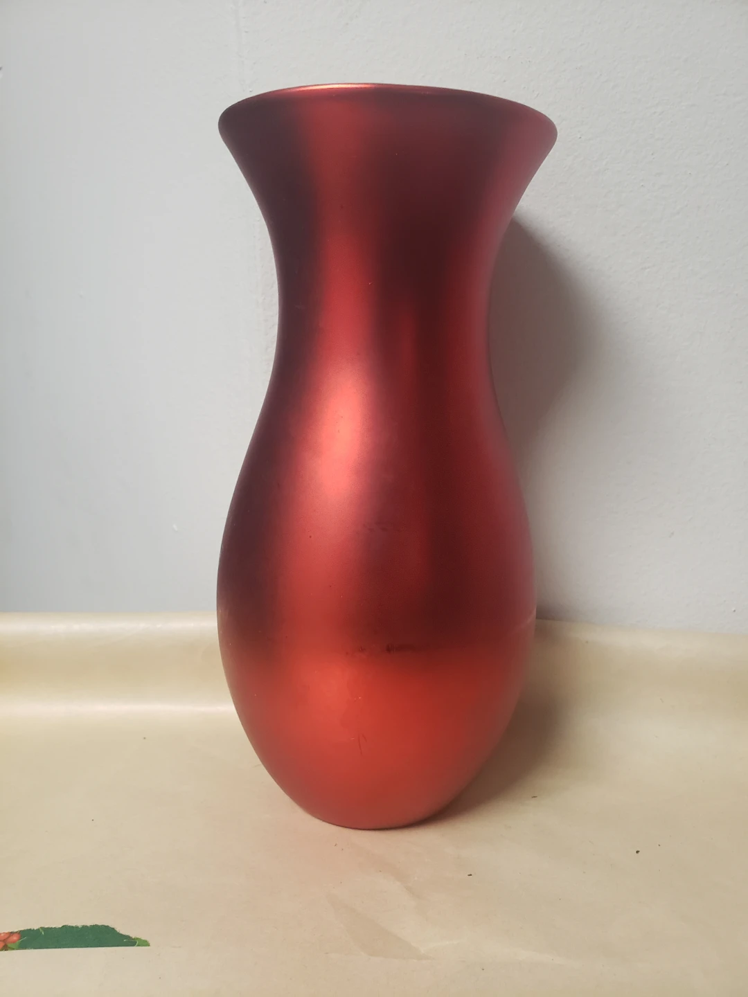 Teleflora red vase