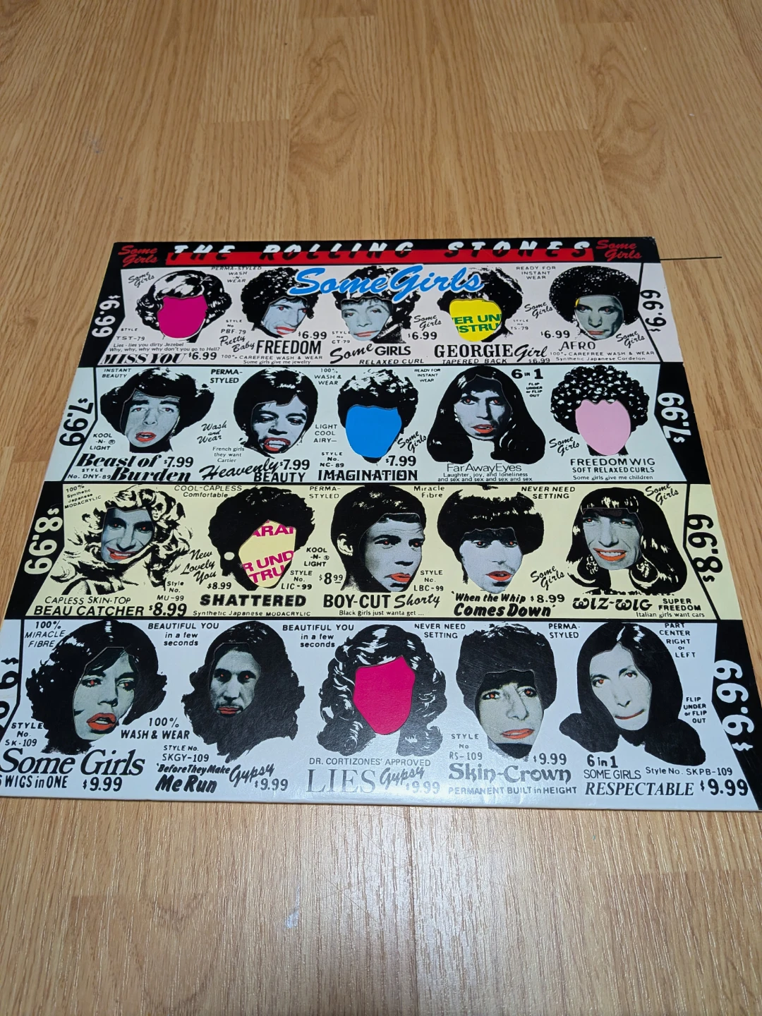 The Rolling Stones Some Girls Vinyl LP - photo 2