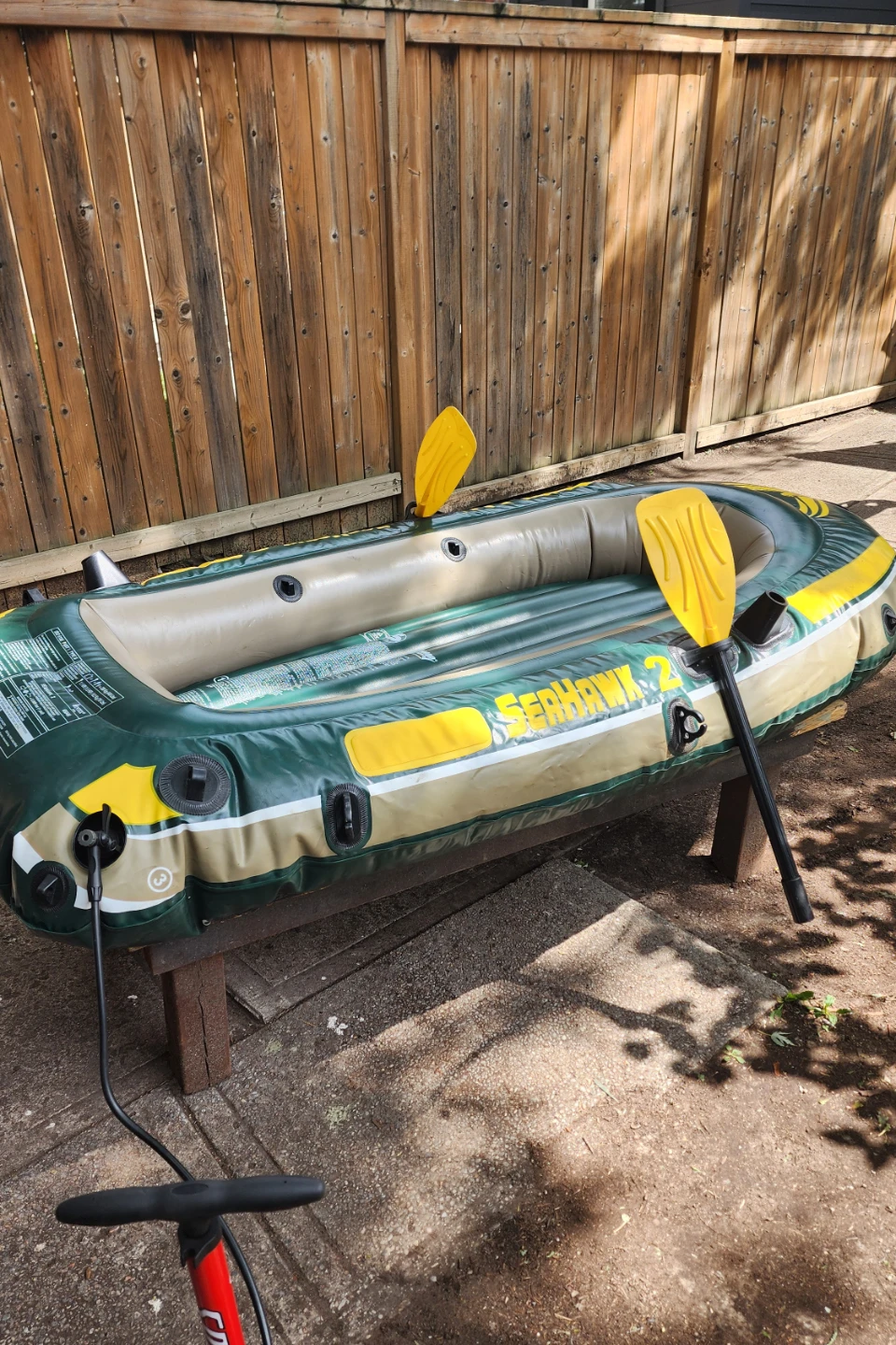 Intex Seahawk 2 Inflatable Boat - photo 2