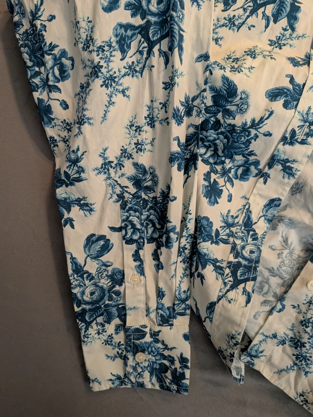Gap x LoveShackFancy Organic Cotton Cropped Shirt - photo 4
