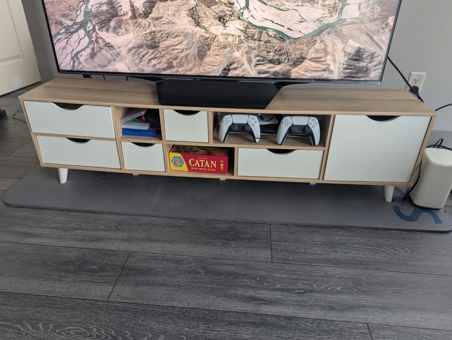 Modern Media Console Table