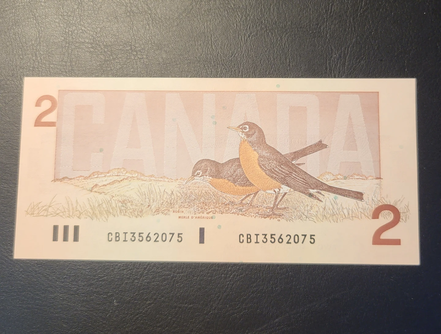 1986 Bank of Canada Two Dollar Bill - photo 2