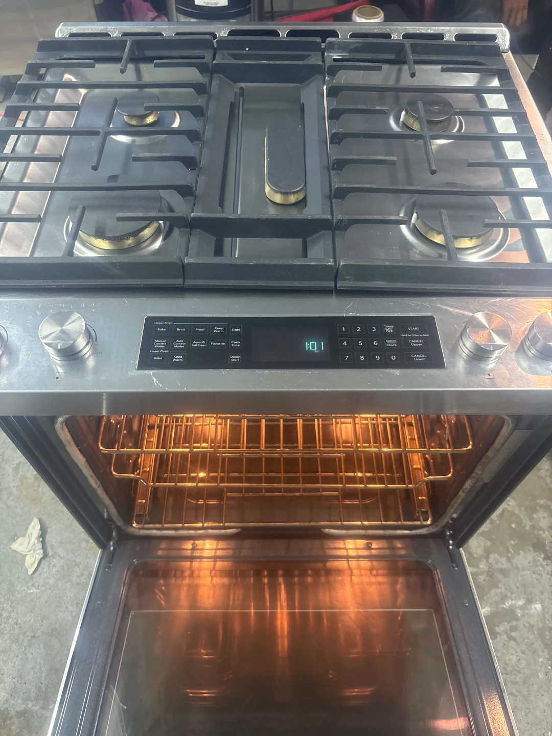 JennAir 30in stainless Steel Gas Range - photo 2