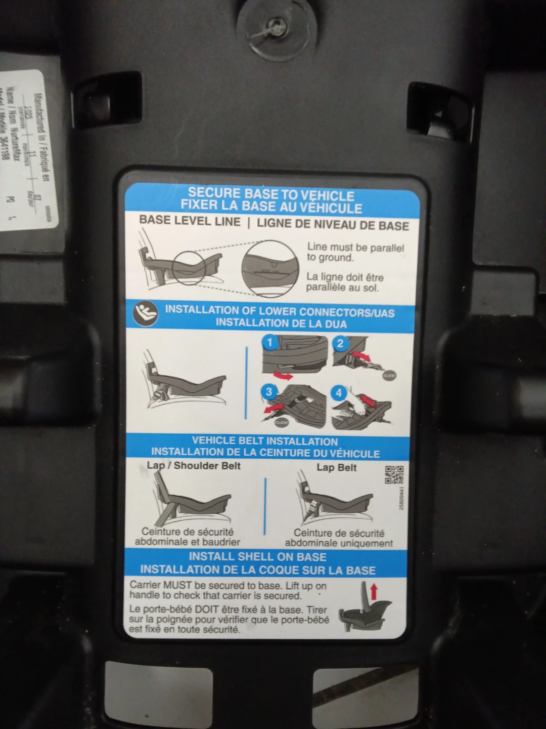 Baby Trend NurtureMax Car Seat Base