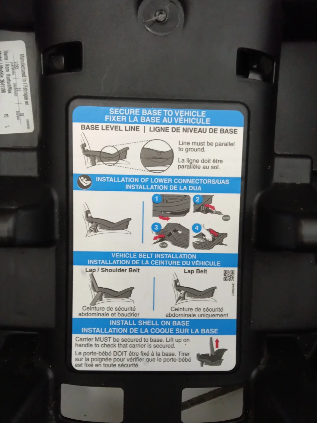 Baby Trend NurtureMax Car Seat Base