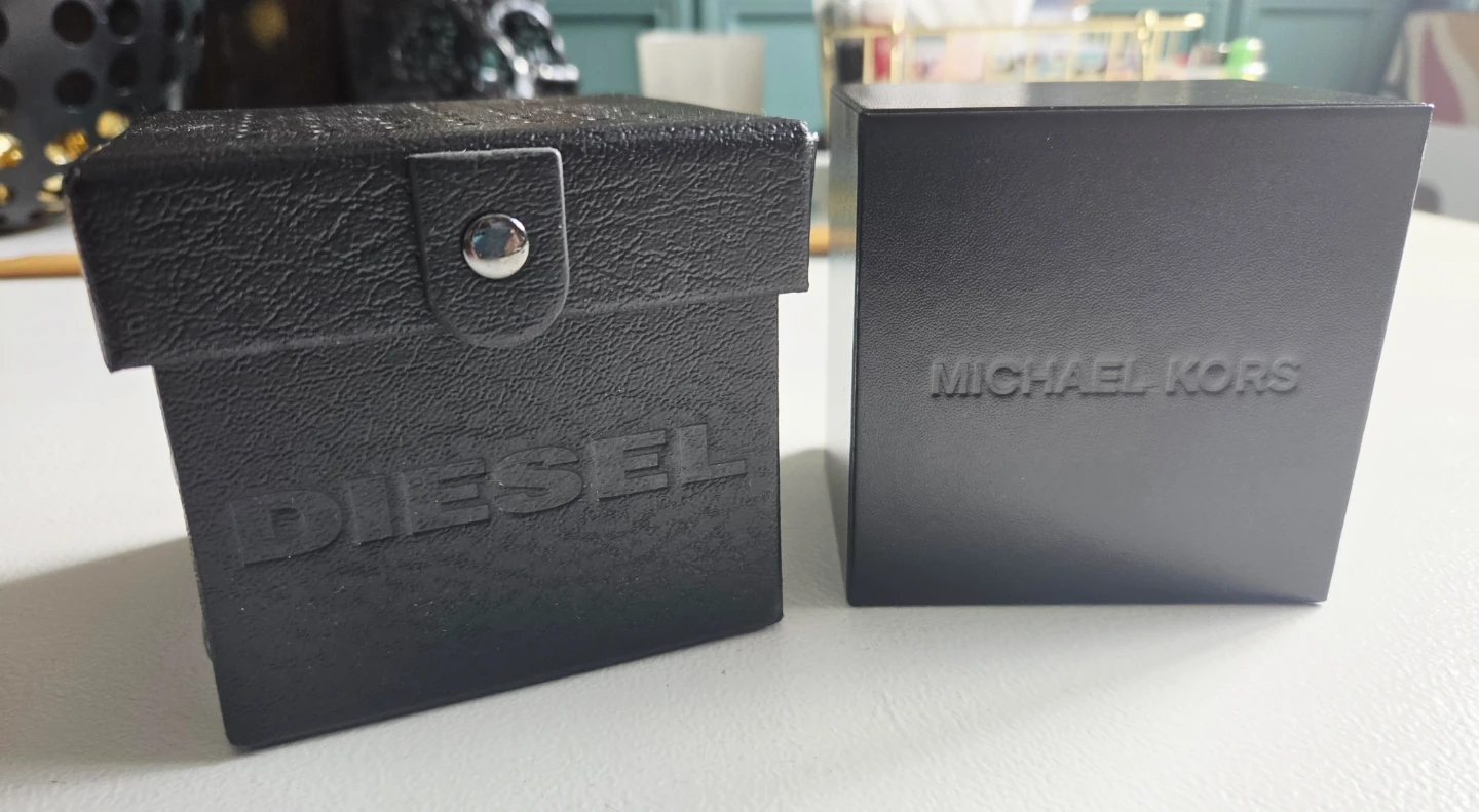 Diesel and Michael Kors Watch Boxes