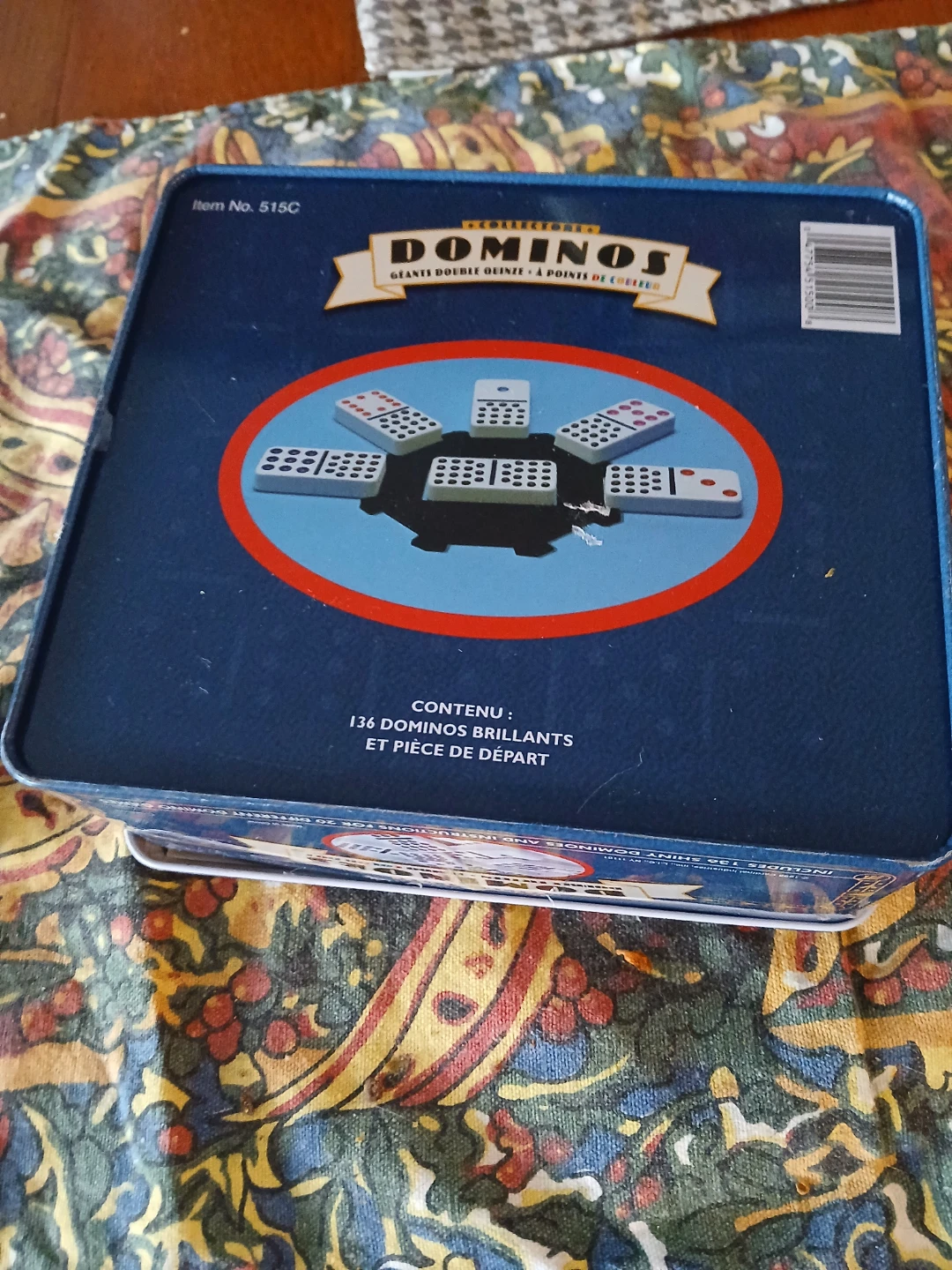 Cardinal Collectors Double Fifteen Dominoes - photo 4