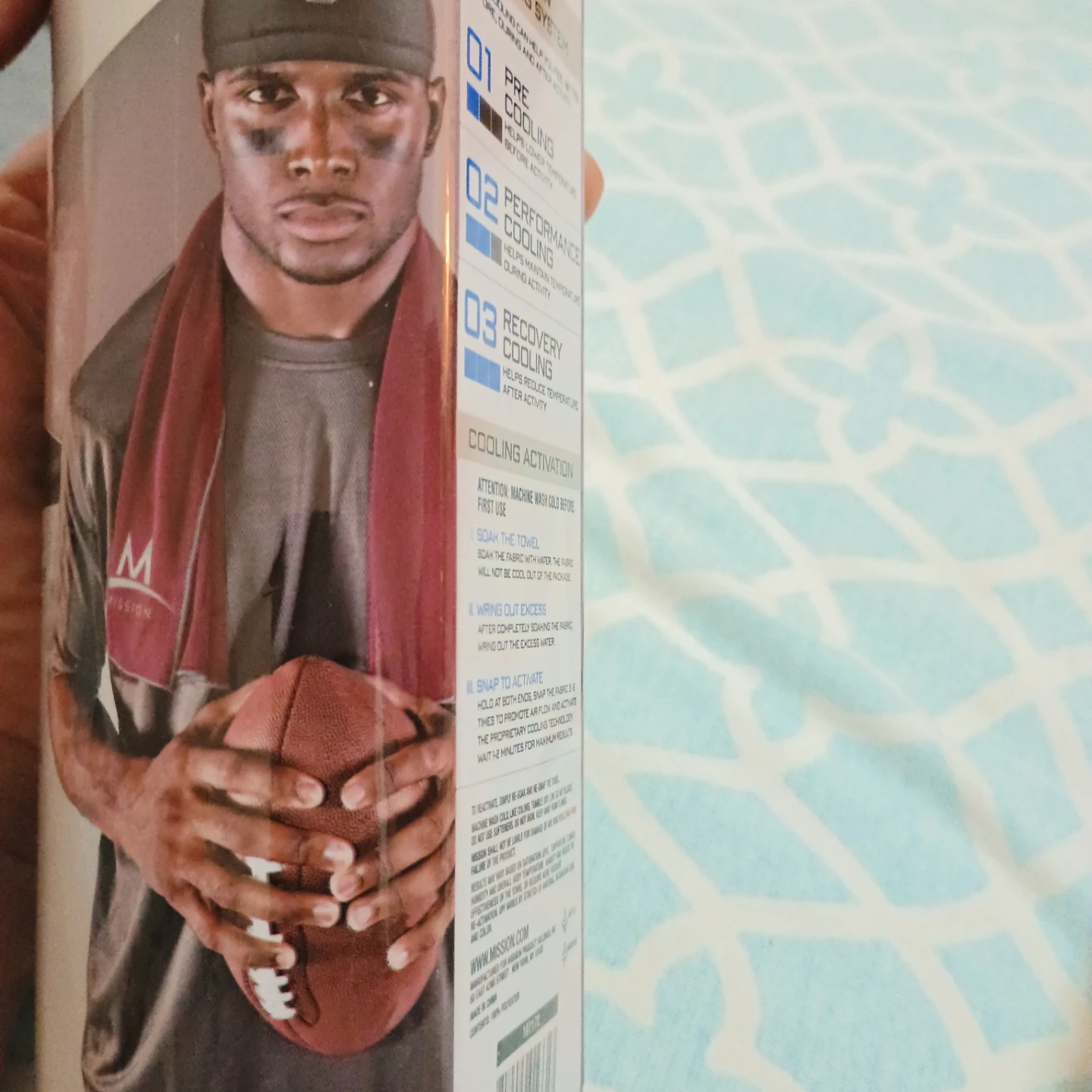 Mission EnduraCool Cooling Towel - Large Maroon - photo 2