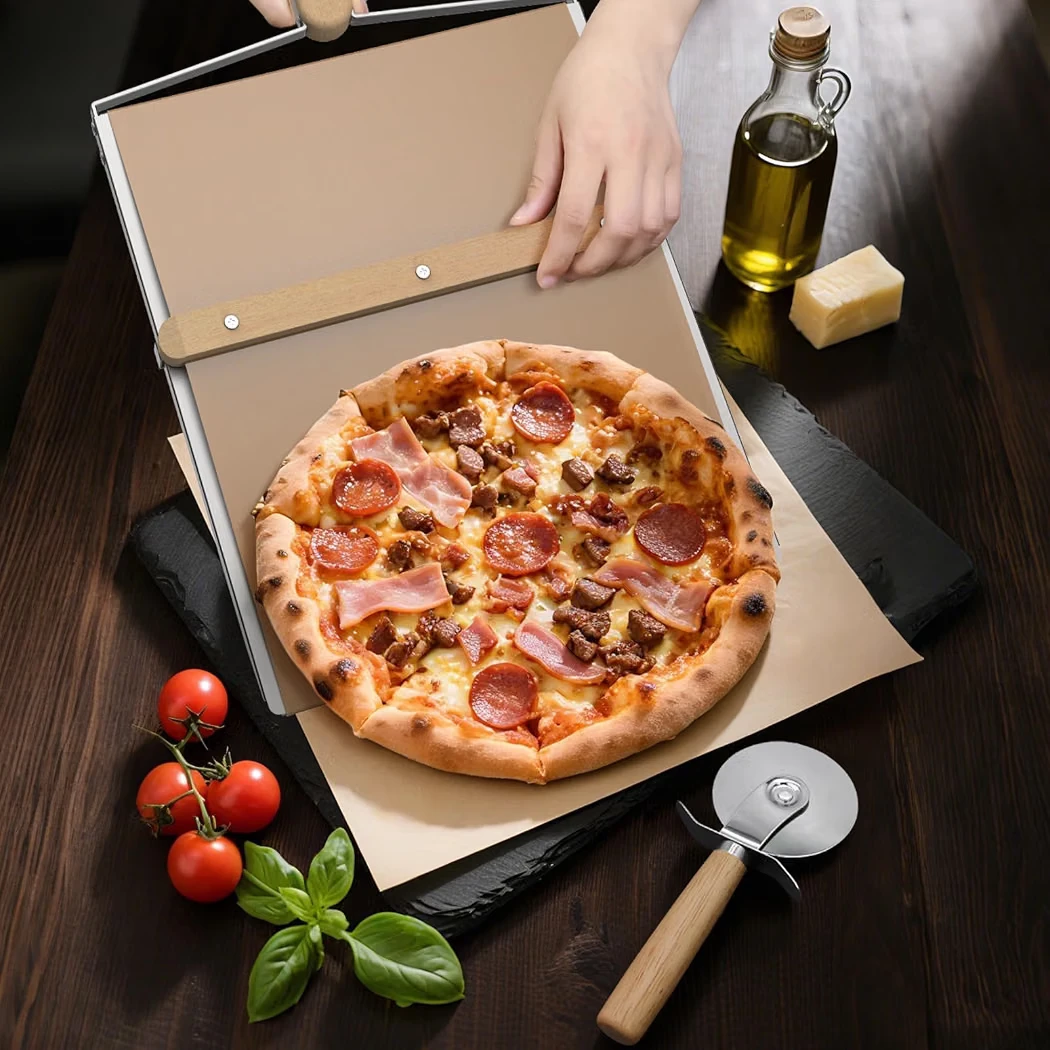 Biconni 12" Pizza Slider Paddle Set - photo 2