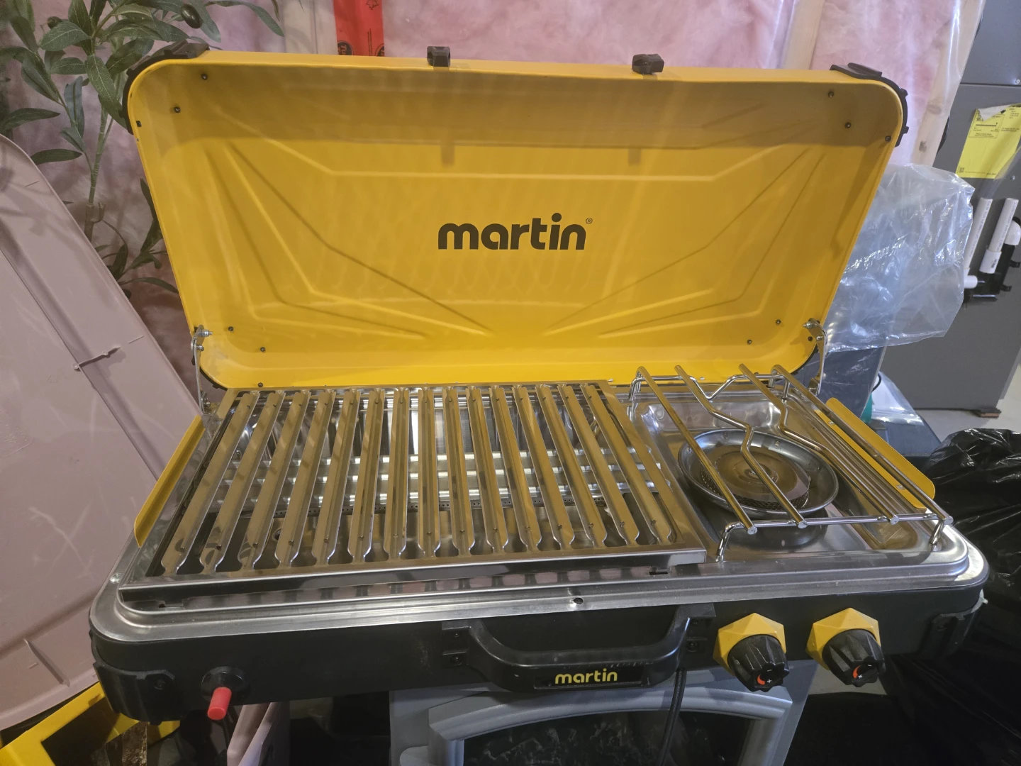 Martin Portable Propane Stove and Grill Combo - photo 2