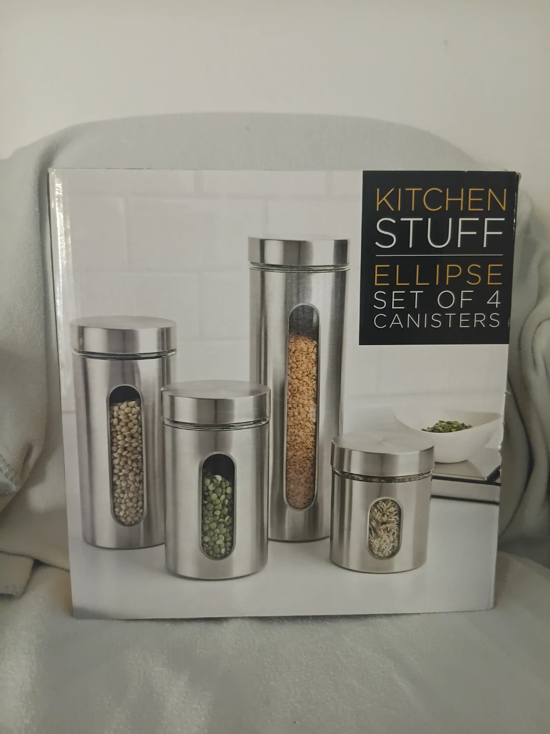 Kitchen Stuff - Ellipse Set of 4 Canisters