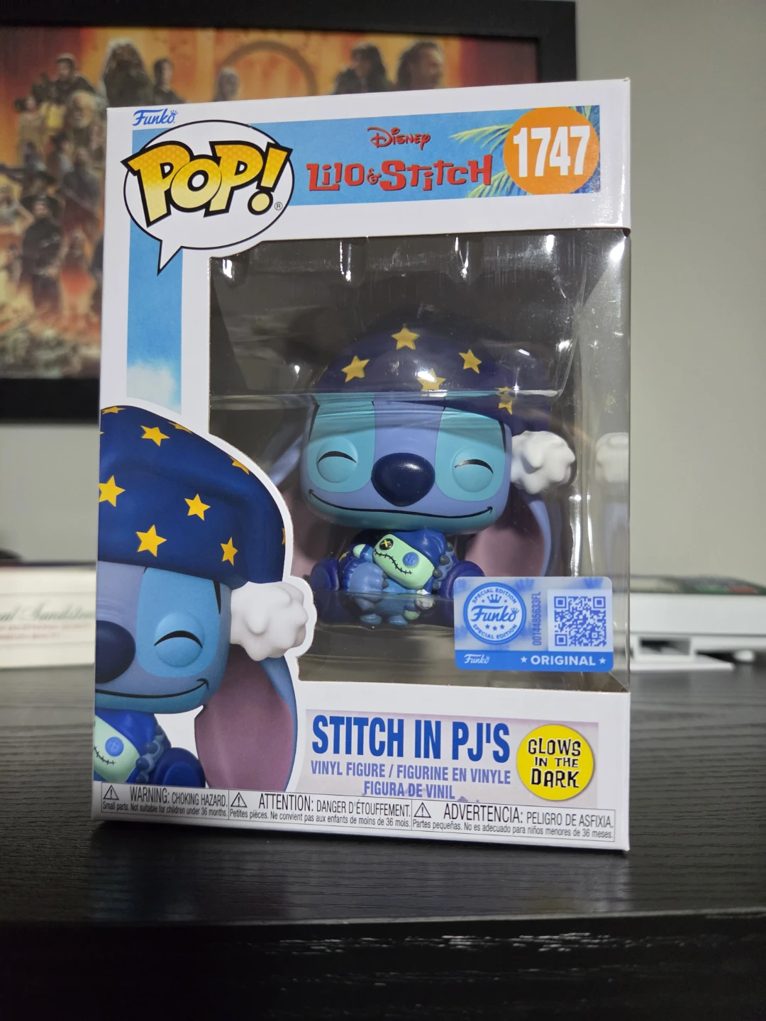 Funko Pop Disney Stitch in PJ's 1747