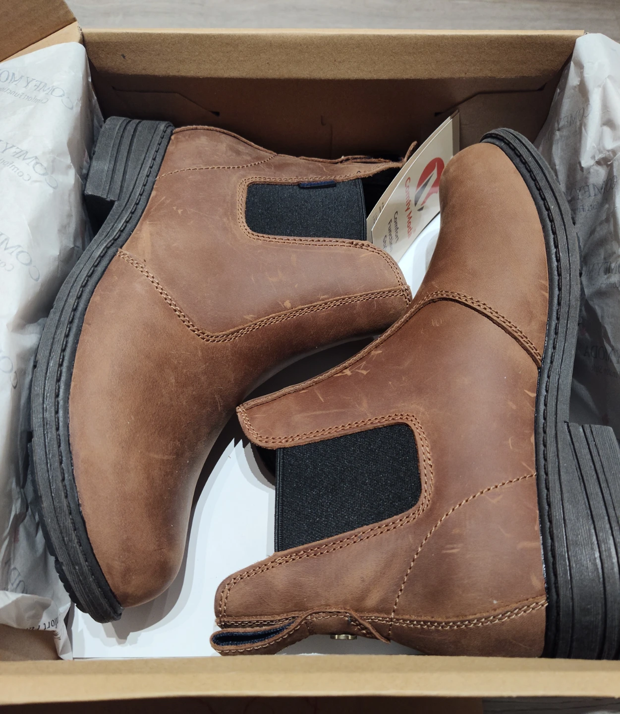 New Chelsea Ankle Boots - Brown