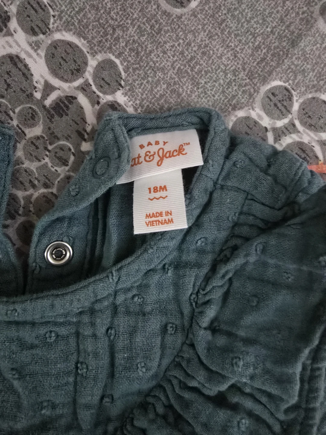 🏈 Cat & Jack Baby Outfit Set 18M - photo 2