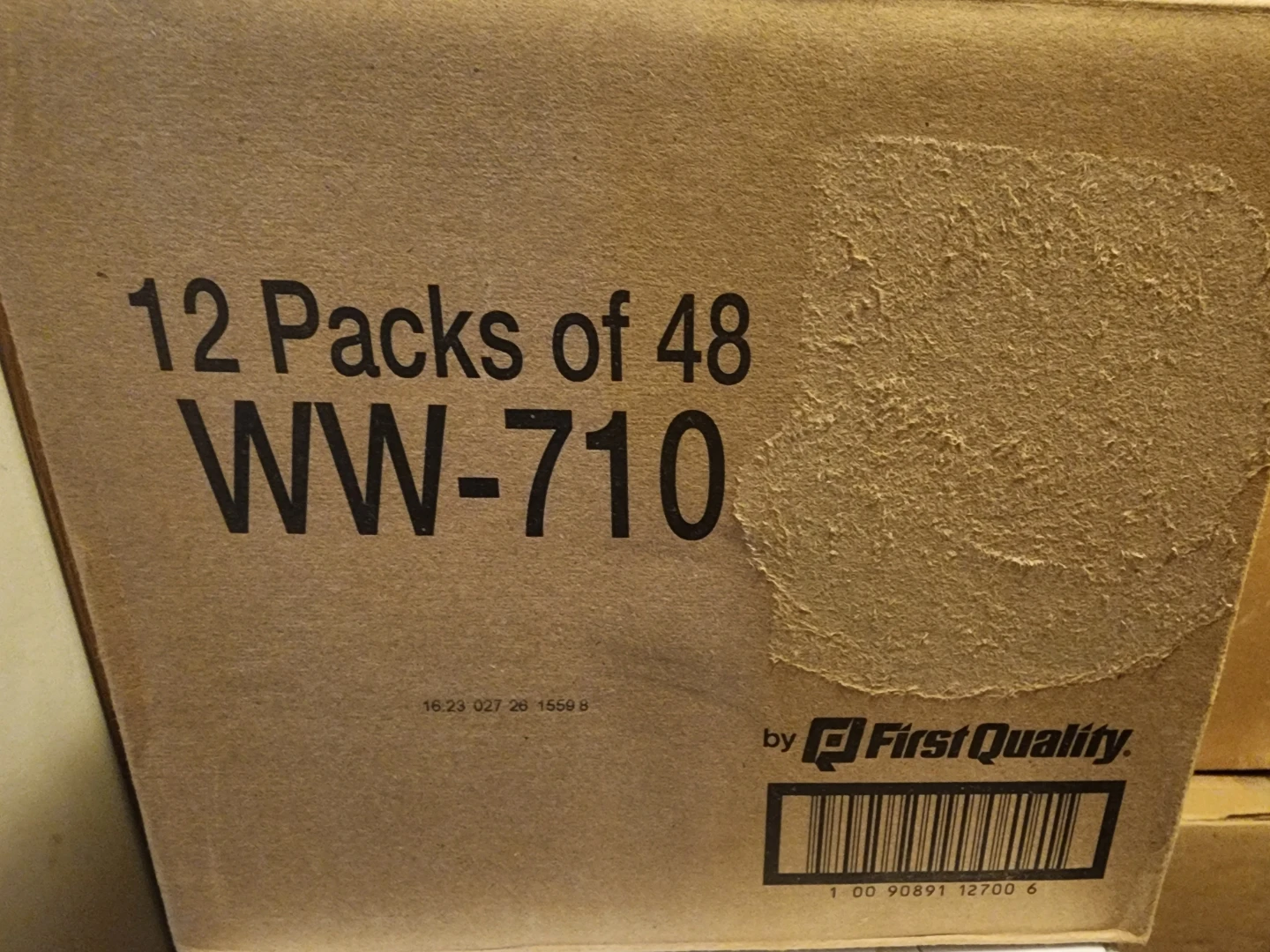First Quality WW-710 Adult Washcloths 12 Pack Case