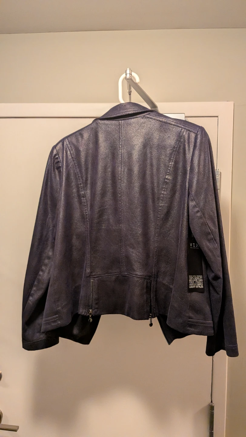 Vex - Faux-Suede Jacket, sz 12 - photo 4
