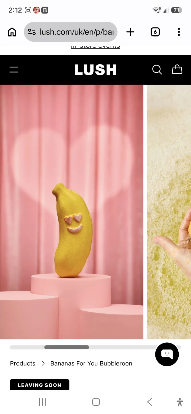 Lush Bananas For You Bubbleroon - photo 2