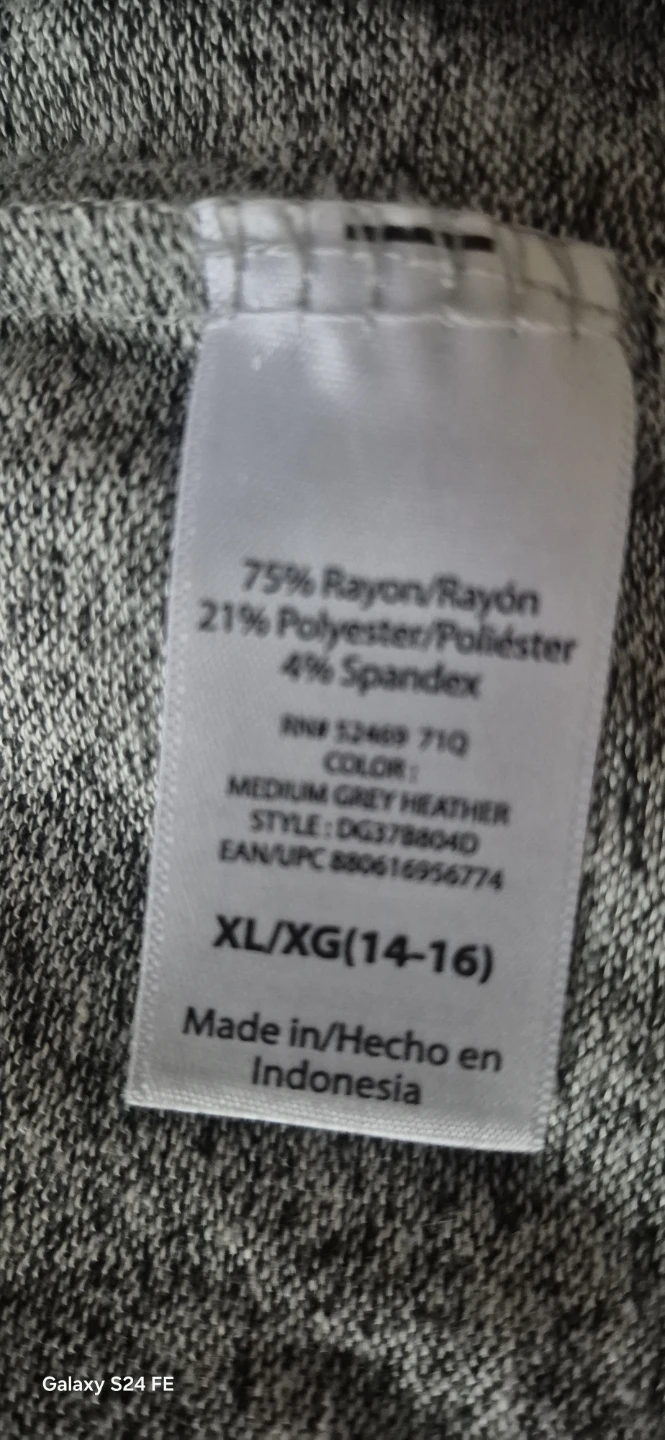 Grey Heather Hooded Sweatshirt Size XL - photo 4
