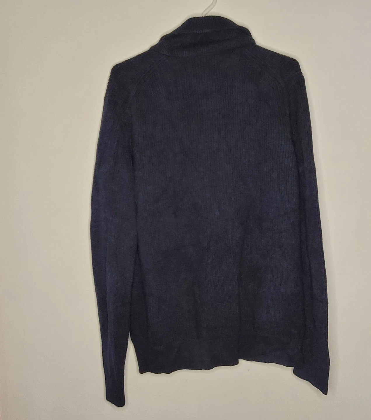 Black Brown 1826 Navy Shawl Collar Cardigan - photo 2