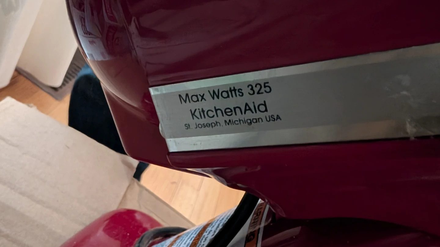 KitchenAid Artisan Stand Mixer - Red - photo 2