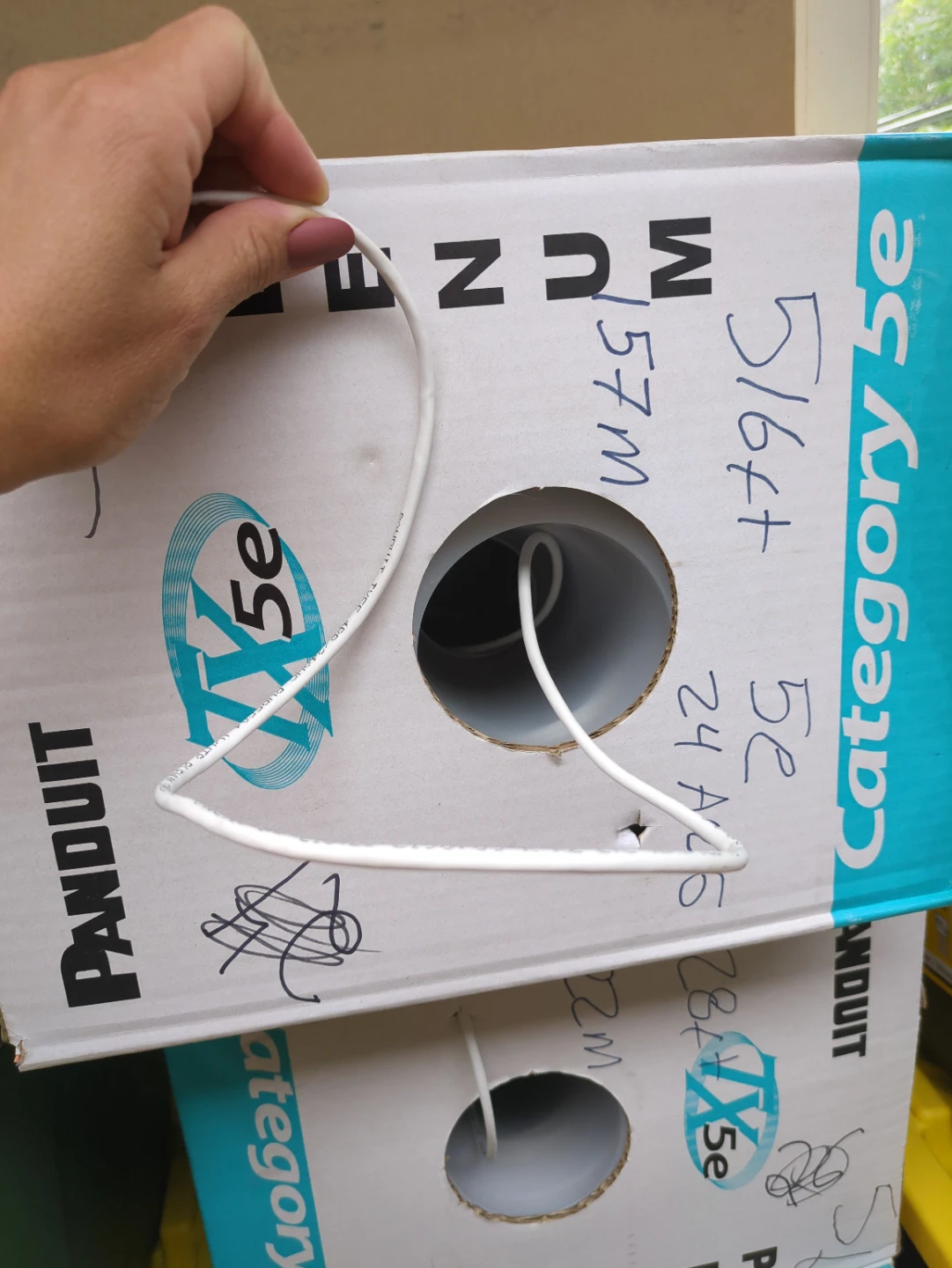 Panduit Cat5e Plenum Cable Box - photo 2