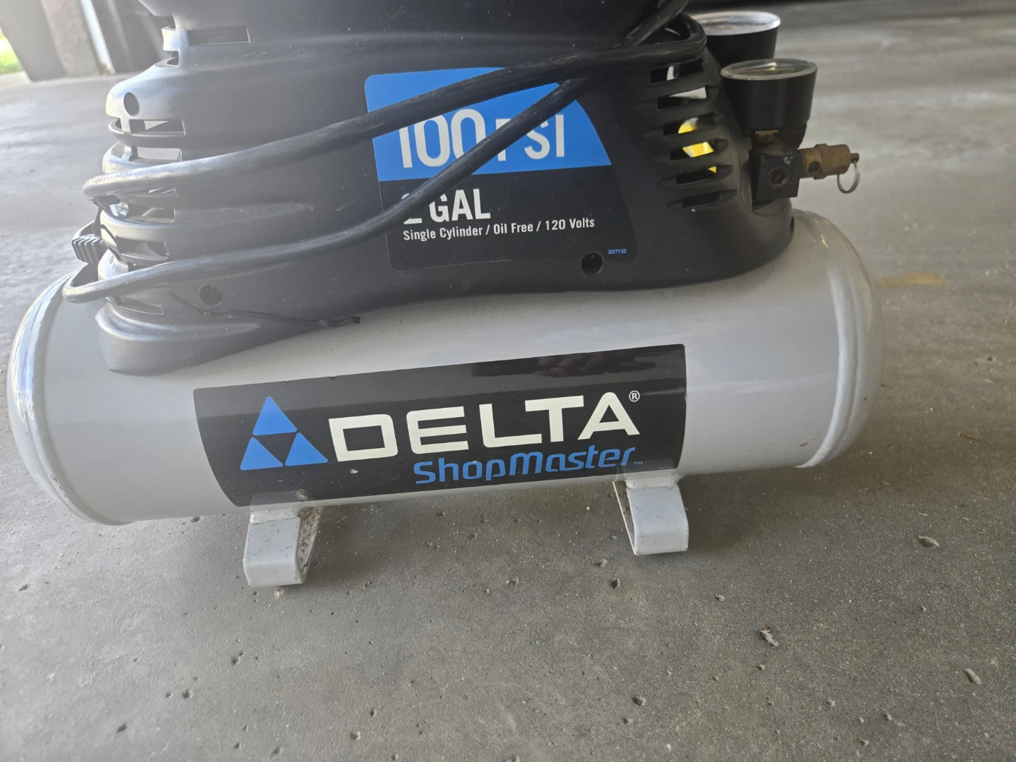 Delta ShopMaster Air Compressor 2 Gallon - photo 4