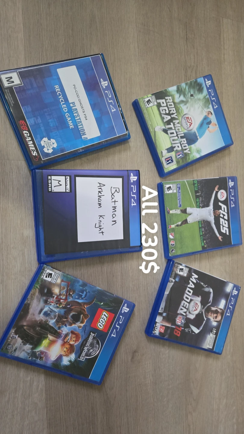 Set of 6 PlayStation 4 Games - photo 3