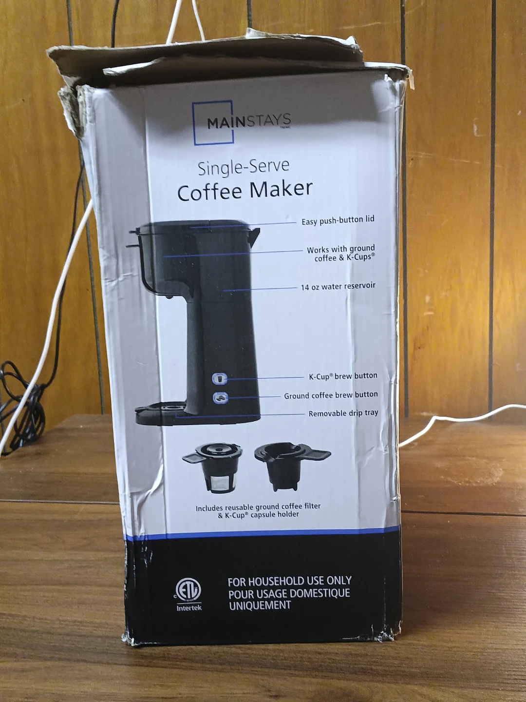 Mainstays Single-Serve Coffee Maker - photo 2