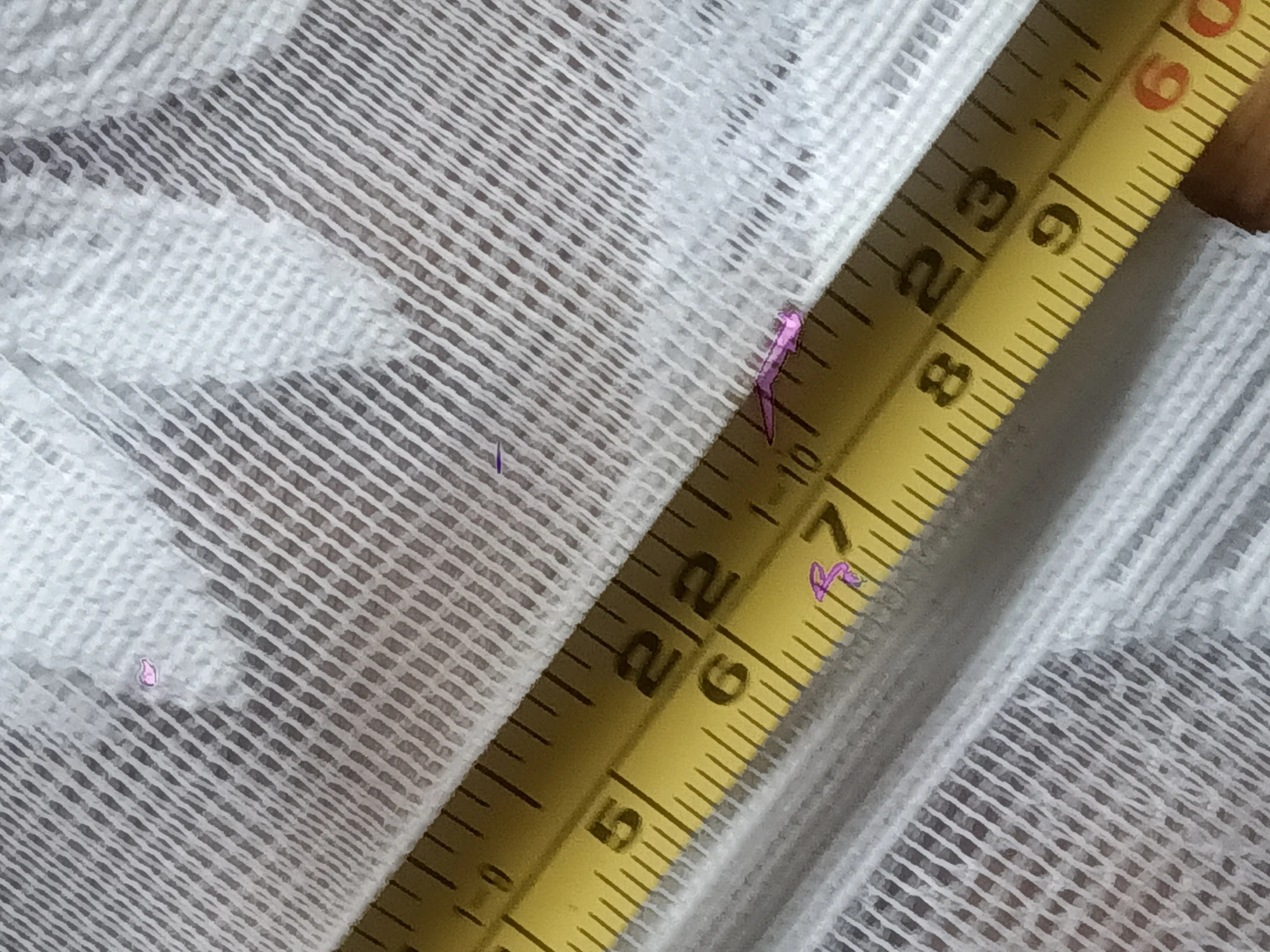 🏈White floral net curtain - photo 2