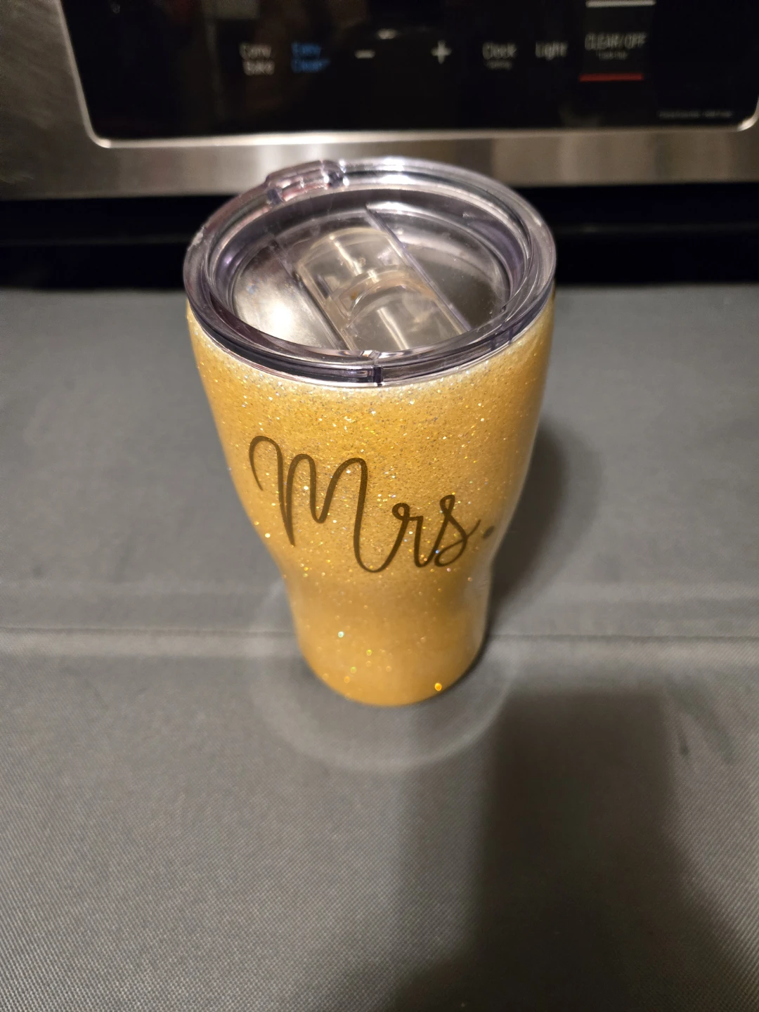 Glittered Mrs. Tumbler - photo 3