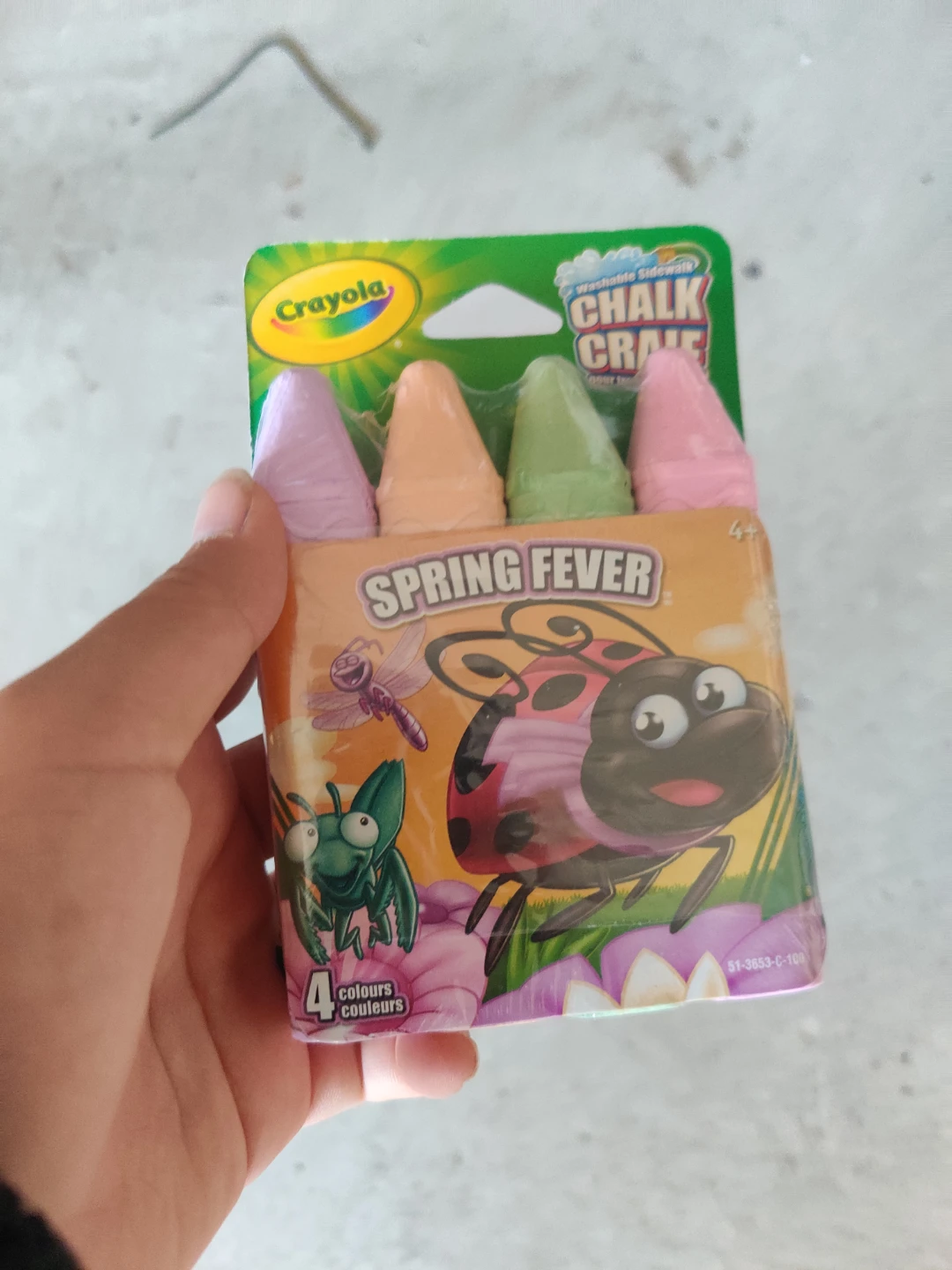 Crayola Washable Sidewalk Chalk - Spring Fever