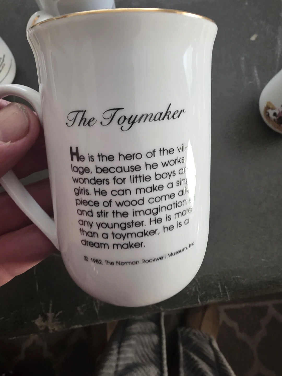 Set of 5 Norman Rockwell Museum Collector Mugs - photo 5