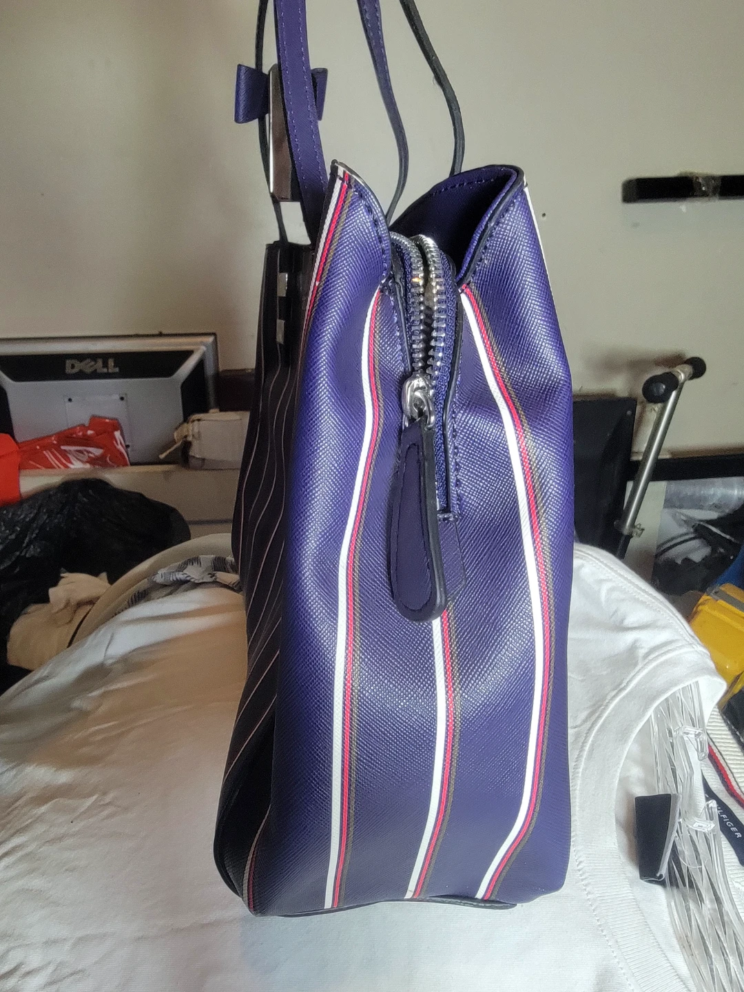 Guess Striped Tote Bag - photo 4