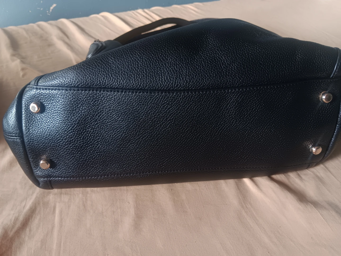 Coach Black Pebble Leather Shoulder Bag - photo 4