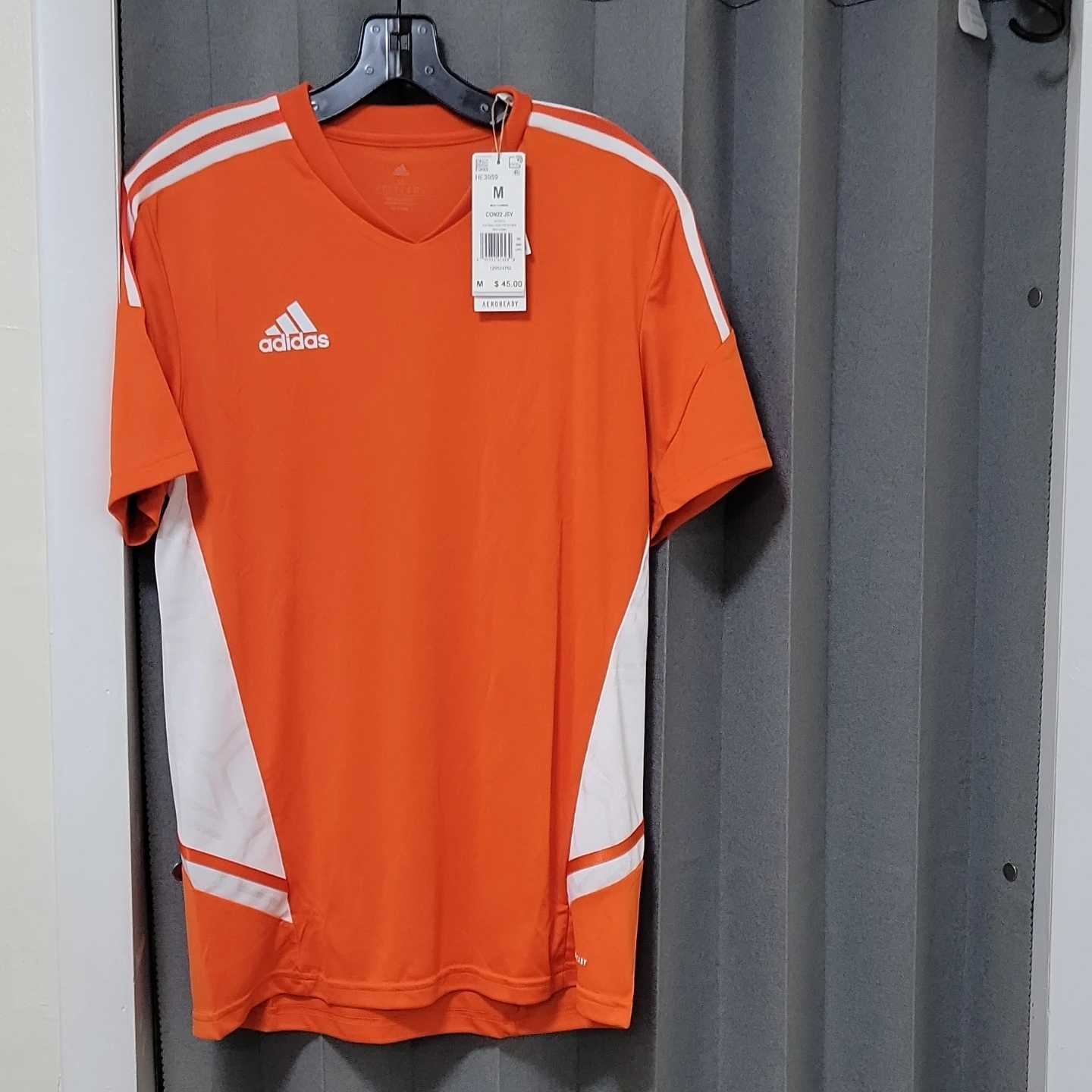 Adidas CON22 Soccer Jersey Orange
