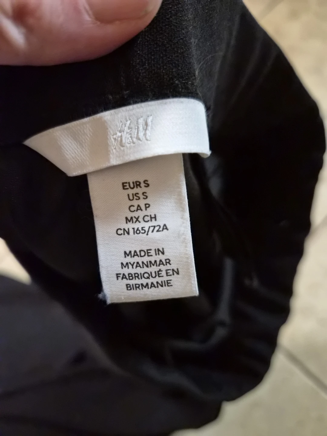 H&M Black Flared Leggings - photo 3