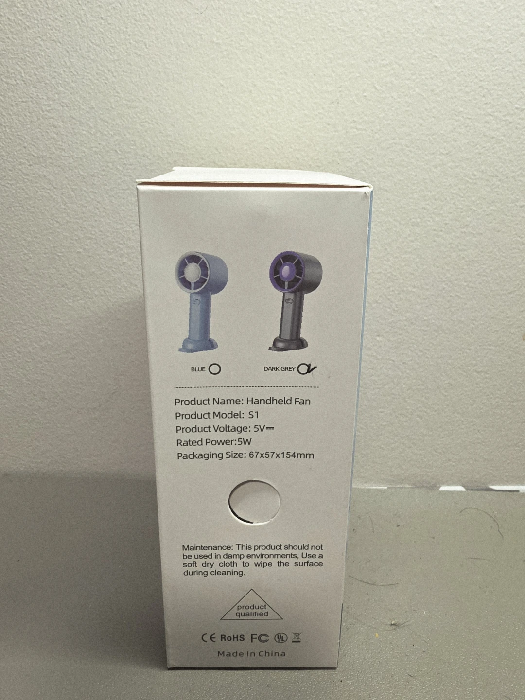 Portable Mini Handheld Fan & Phone Stand USB Rechargeable - photo 3