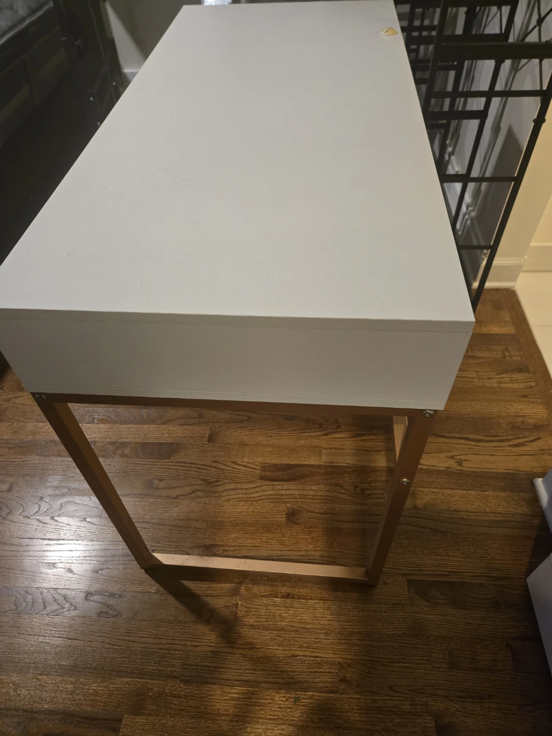 White and Rose Gold Desk - photo 3