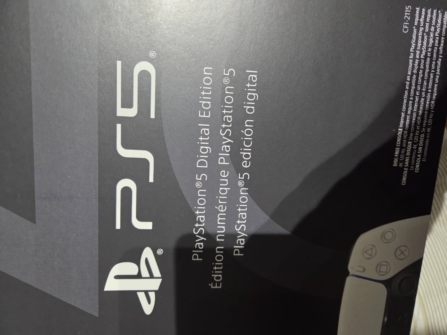 Sony PlayStation 5 Digital Edition Console - photo 2