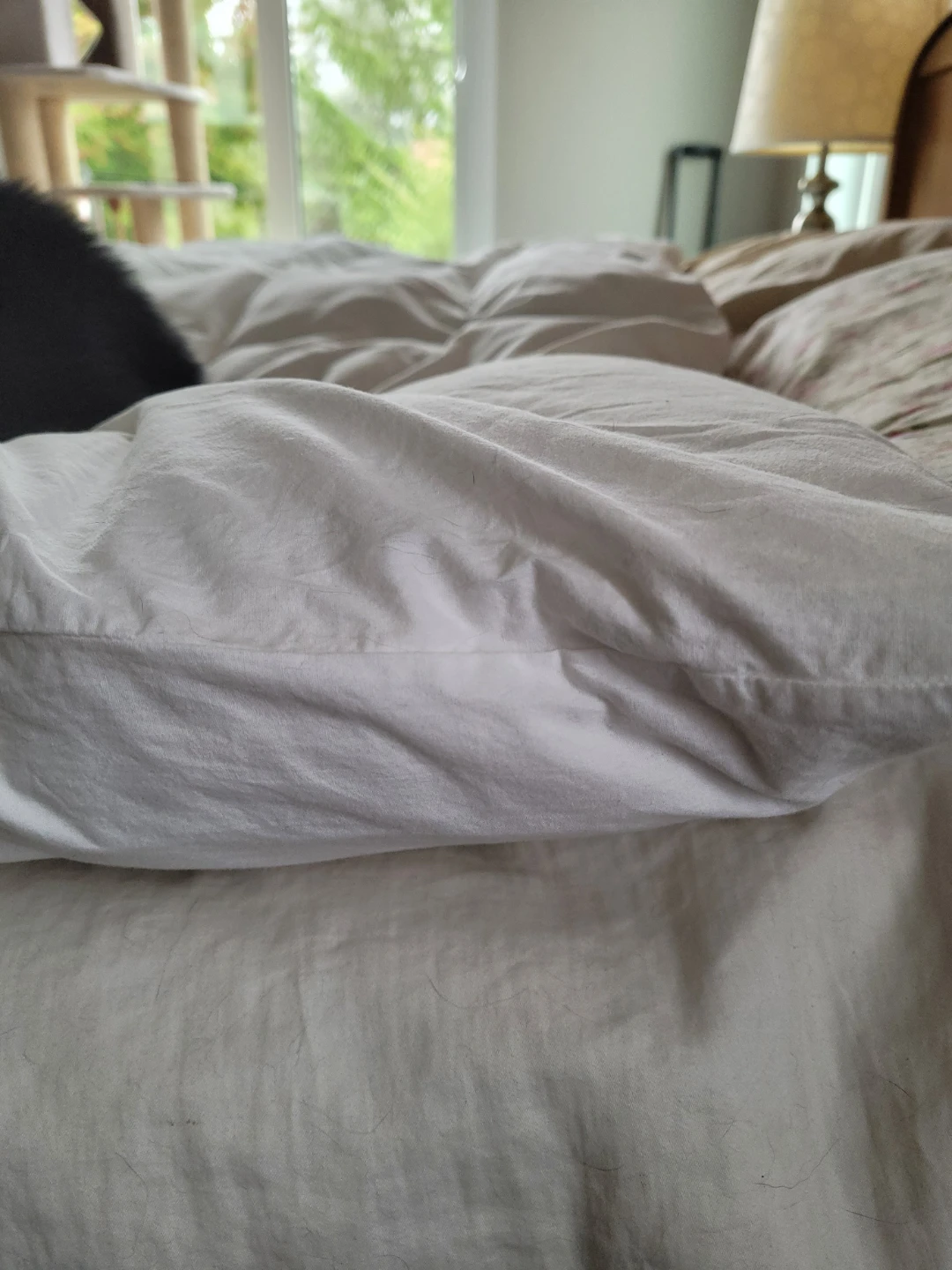 Gorgeous TWIN white duvet and cover - photo 2