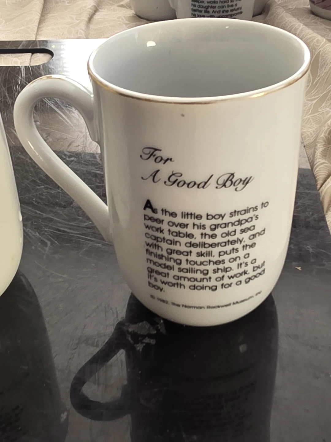 Set of 4 Norman Rockwell Museum Mugs - photo 5