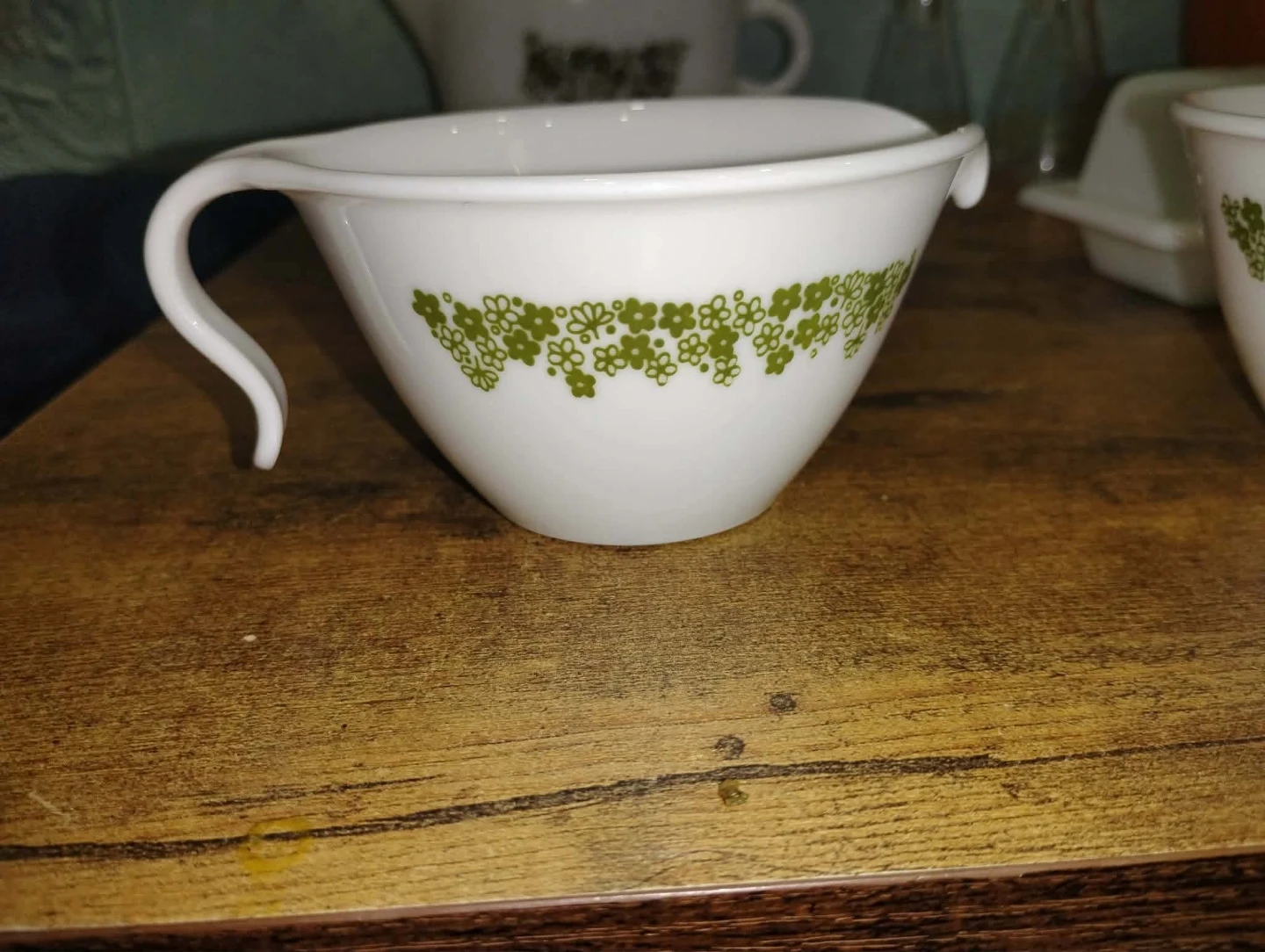 Pyrex "Friendship" Butter Dish and Gravy Boat Set - photo 3