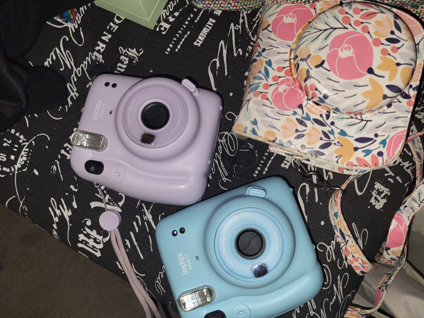 Two Fujifilm Instax Mini 11 Cameras