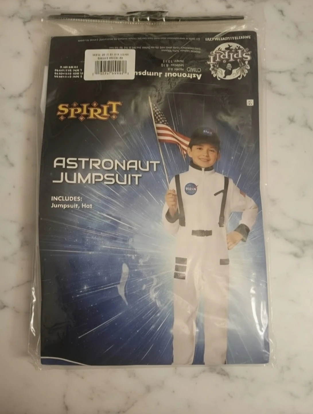 Spirit Halloween Child Astronaut Jumpsuit Costume
