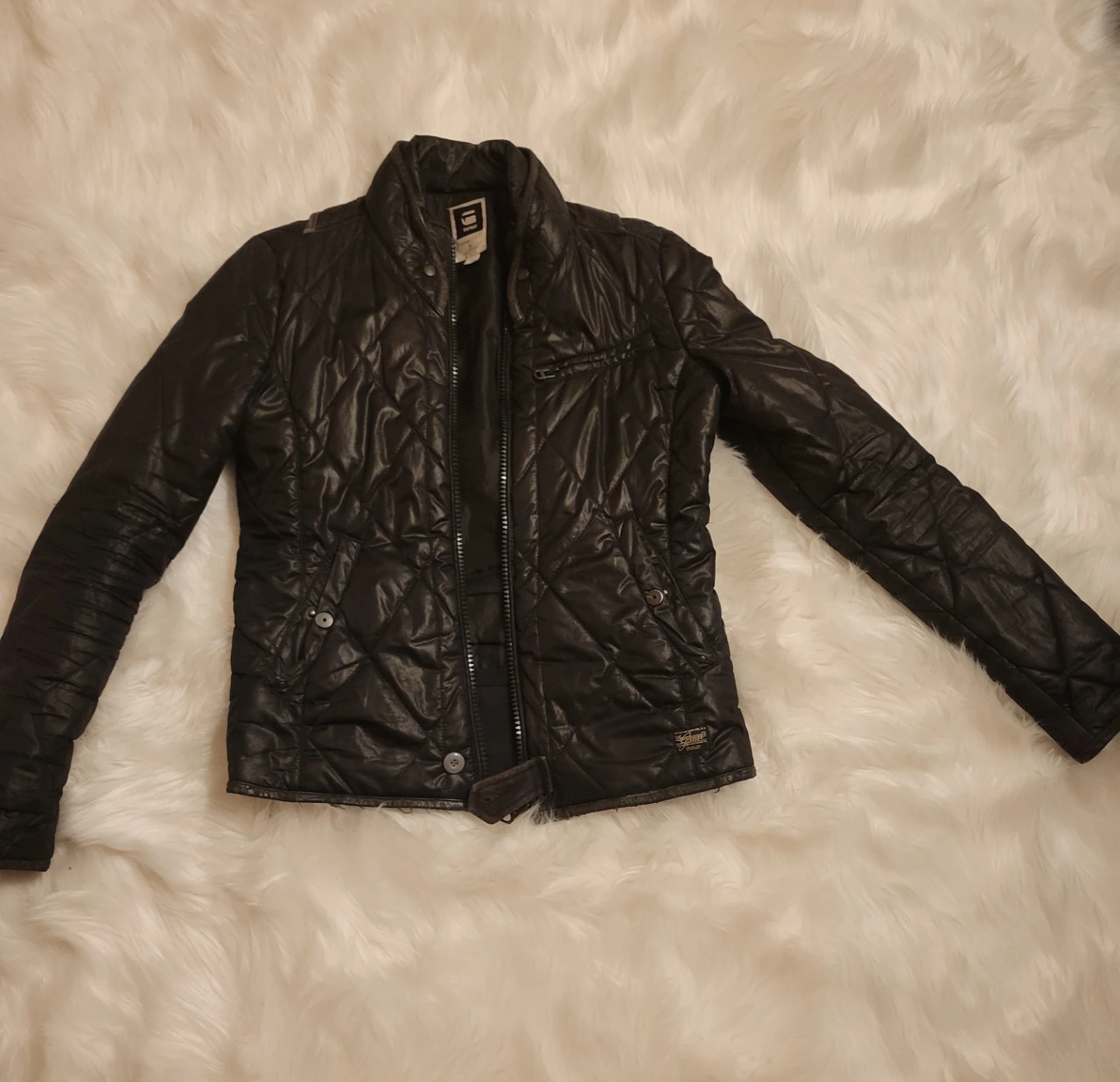 G-Star RAW Quilted Jacket Black