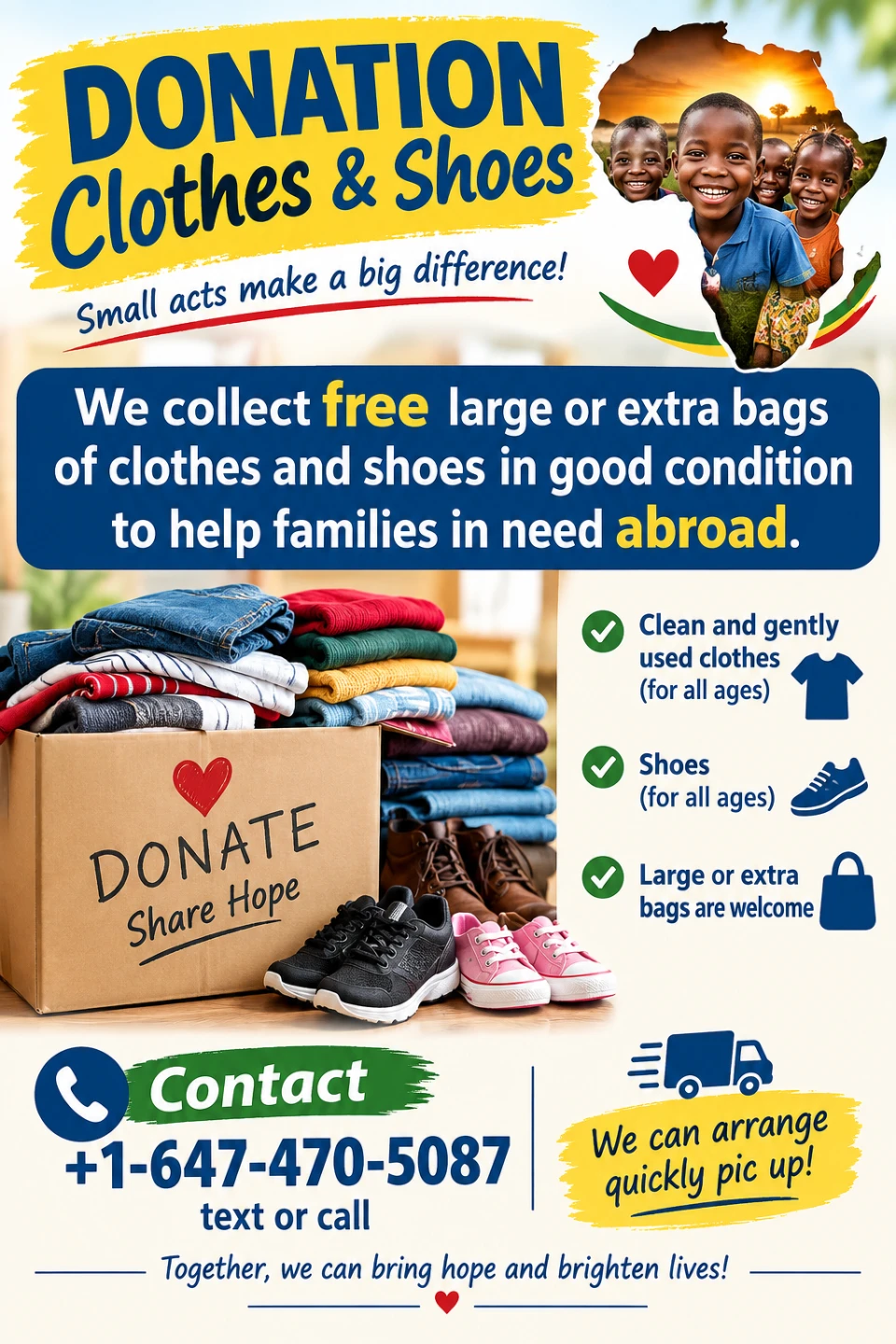 WE COLLECT FREE CLOTHES & SHOES DONATION - photo 3
