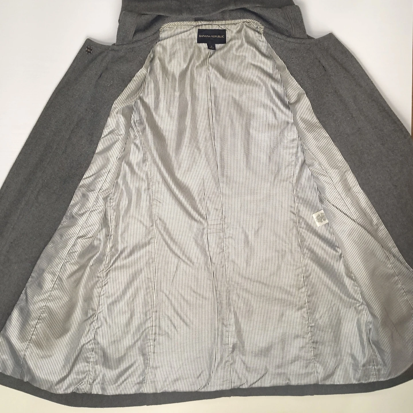 Banana Republic Grey Duffle Coat with Hood - photo 3