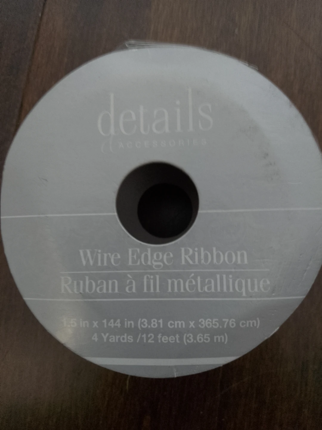Details Accessories Wire Edge Ribbon 🏈 - photo 2