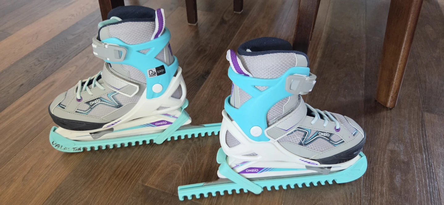 Oxelo Kids Adjustable Ice Skates - photo 3