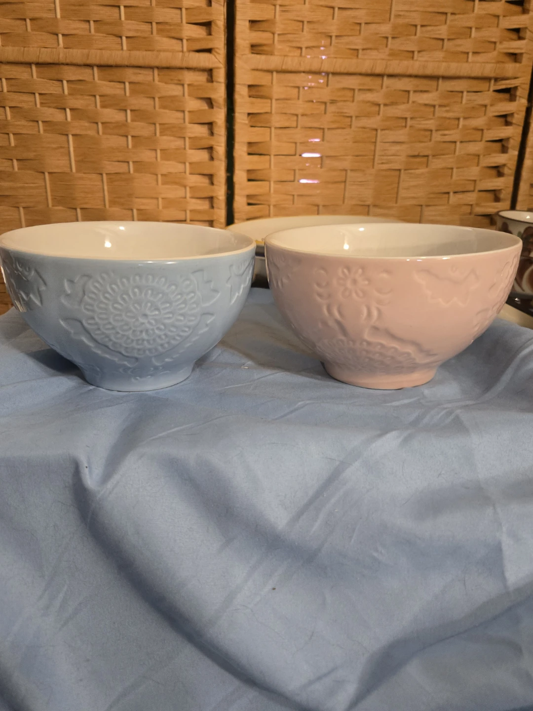 Gibson Home Embossed Bowls - Set of 2